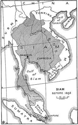 Den franska kriget i Siam; en berättelse om diplomatiska konflikter och Thailands mod under Monthon's ledarskap